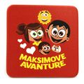 Mama voli bebu i Maksimove avanture kvadratni bedž - porodica - Anduja d.o.o.