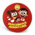 Mama voli bebu i Maksimove avanture -okrugao bedž - porodica