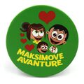 Mama voli bebu i Maksimove avanture -okrugao bedž - porodica