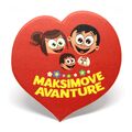 Mama voli bebu i Maksimove avanture - srce bedž - porodica - Anduja d.o.o.