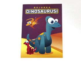 Bojanka - dinosaurusi štamparija Anduja