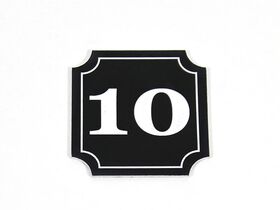 Pločica broj stana - štamparija Anduja