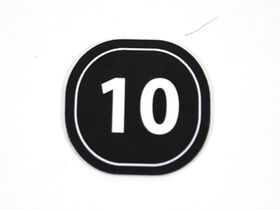 Pločica broj stana - štamparija Anduja