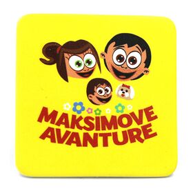 Mama voli bebu i Maksimove avanture kvadratni bedž - porodica - Anduja d.o.o.