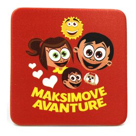 Mama voli bebu i Maksimove avanture kvadratni bedž - porodica - Anduja d.o.o.