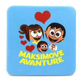 Mama voli bebu i Maksimove avanture kvadratni magnet - porodica - Anduja d.o.o.